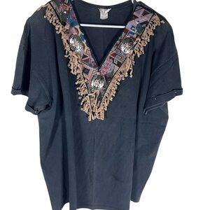 Vintage Aztec Theme Shirt Size 3X